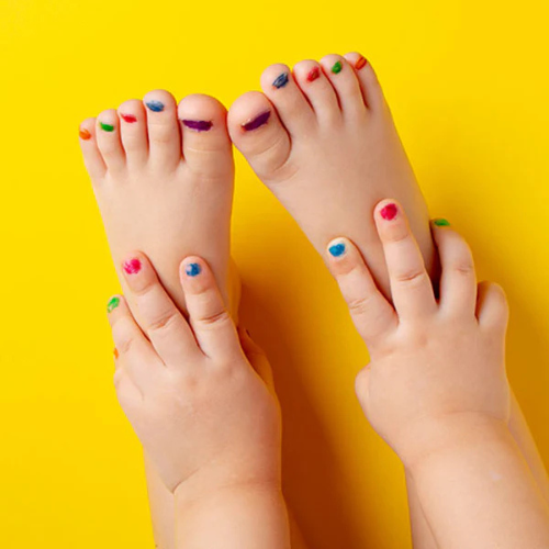 Kids pedicure
